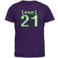 thumbnail image 1 of Gamer Milestone Birthday Level 21 Mens T Shirt, 1 of 1
