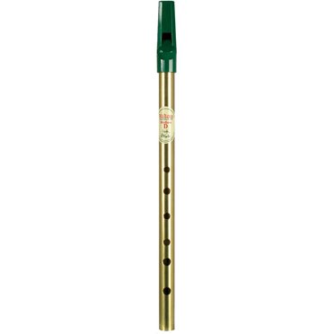 Waltons Brass Mellow Whistle - Key of D - For Beginners, Intermediates, & Experts - Authentic Irish Instruments - Made of Materials