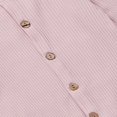 thumbnail image 3 of Tenue pour Bébé Fille : Barboteuse en Coton Uni à Boutons, 3 of 5