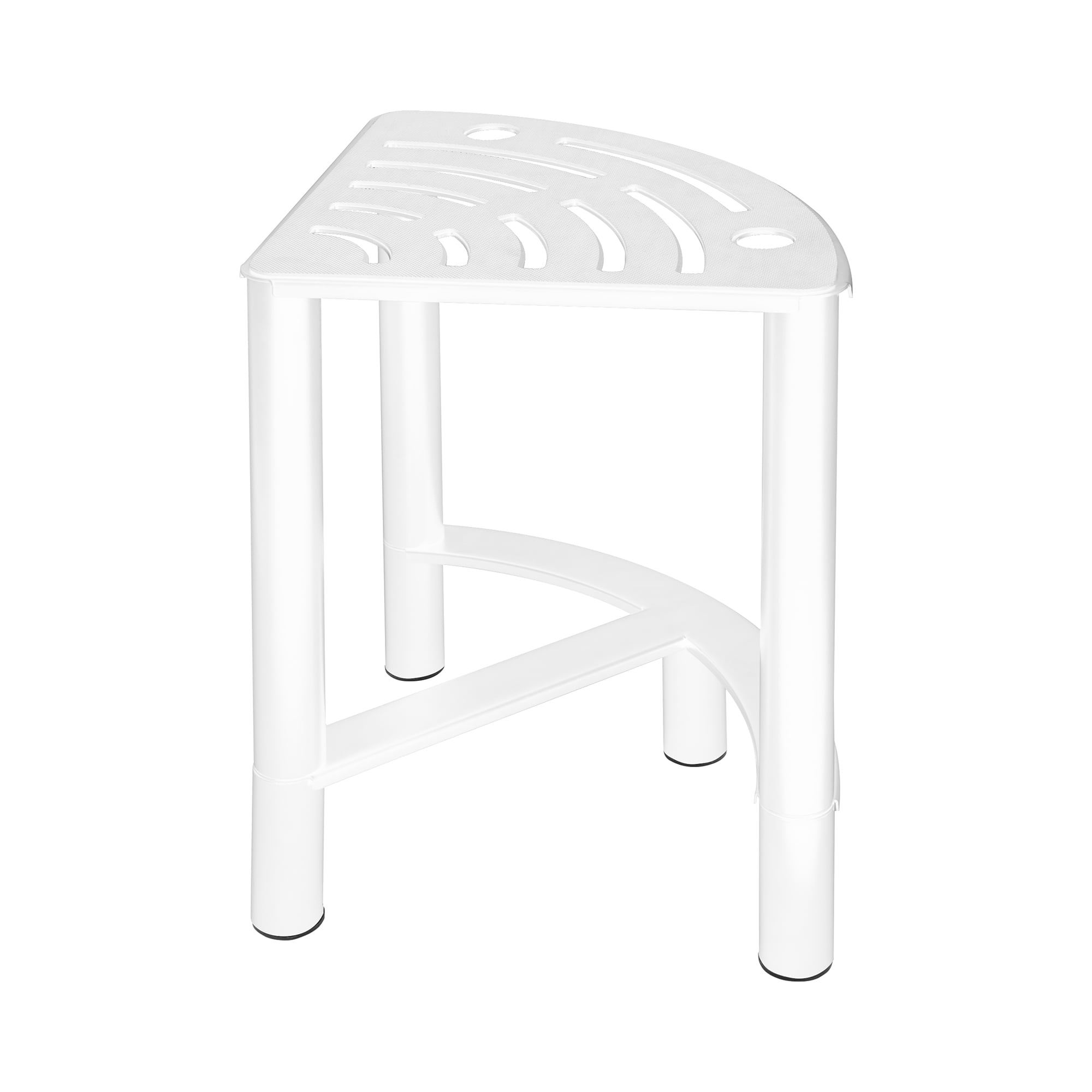 Era Tripole Tabouret de Douche Blanc 11x16 po