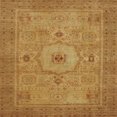 thumbnail image 1 of Ahgly Company Indoor Square Abstract Sedona Brown Abstract Area Rugs, 5' Square, 1 of 6