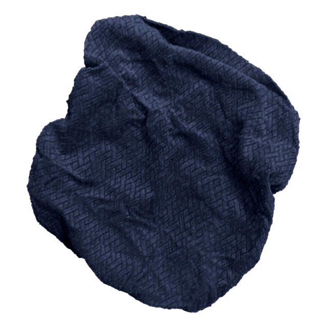 Abbracc Removable Dining Chair Seat Covers, Washable Polyester Seat Cover for Restaurant Navy