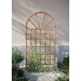 thumbnail image 1 of Vita Savannah Embossed Vinyl Trellis, Brown, VA68207, 1 of 5