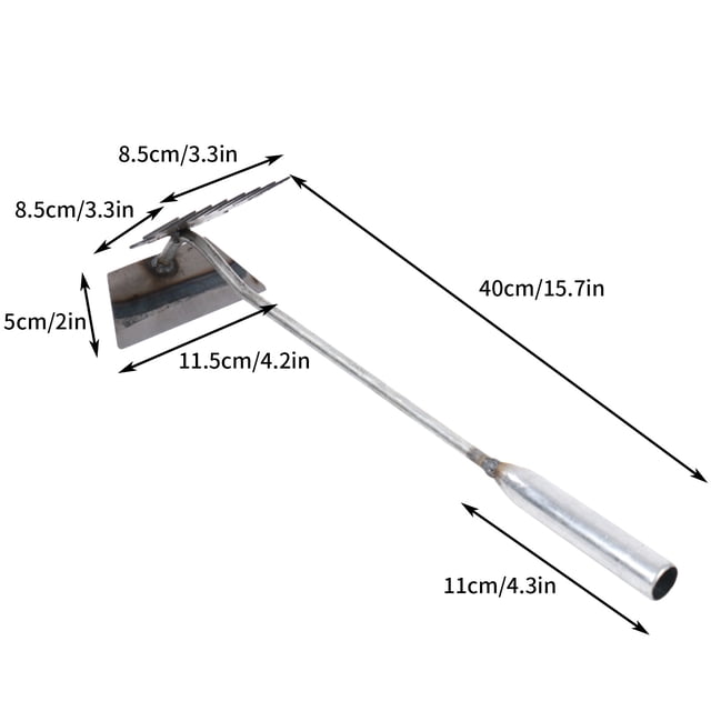 TopLLC Grass Puller, Weeding Tool, Weeding Multi Teeth Tool, Stainless Steel Digging Vegetables, Rooting Multi Function Shovel, Weeding And Weeding