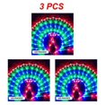 thumbnail image 1 of 1~10PCS LED Decoration Light Peacock Love Five-pointed Star Atmosphere Lamp For Room Christmas Wedding Party Colorful Decorative, 1 of 5
