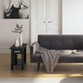 thumbnail image 2 of Simpli Home Kitchener Solid Wood Narrow Side Table in Black, 2 of 7