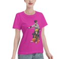 thumbnail image 2 of T-Shirt Basique à Manches Courtes pour Femmes Naruto Naruto Sasuke, 2 of 6