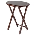 thumbnail image 3 of Nathan 5-PC Snack Table Set Cappuccino, 3 of 9