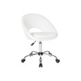 thumbnail image 2 of OSP Home Furnishings Milo Office Chair, White, 2 of 7