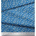 thumbnail image 2 of Soimoi Modal Satin Fabric Biscuit Food Decor Fabric Printed Yard 42 Inch Wide, 2 of 3