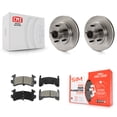 thumbnail image 1 of Transit Auto Front Disc Brake Rotors Hub Assembly and Semi-Metallic Pads Kit for Car 2003 Chevrolet S10 GMC Sonoma RWD K8S-100689, 1 of 11