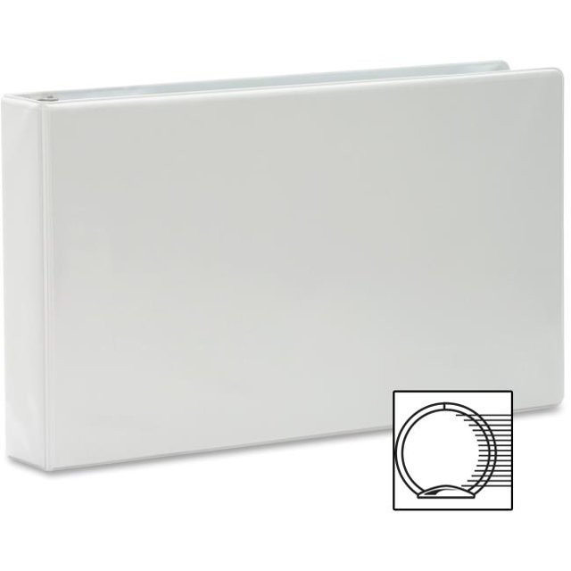 Bus. Source Tabloid-size White Reference Binder