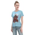 thumbnail image 4 of T-Shirt Basique à Manches Courtes pour Femmes Naruto Master Naruto, 4 of 6