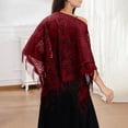 thumbnail image 1 of Elegant Lace Shawl Scarf For Bridal Wedding Evening Gown And Formal Party Versatile Triangle Wrap Wraps category, 1 of 3