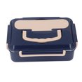 thumbnail image 4 of Electric Lunch Box Bento Box Electric Heating Lunch Box 2 Grids Plug Electric Heating 304 Stainless Steel Electric Lunch Container, 4 of 8