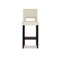 thumbnail image 3 of Wallace White Bar Stool, 3 of 6