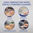 thumbnail image 2 of Lysol Disinfecting Surface Wipes, Citrus, 35 Wipes, Disinfectant, Cleaning, Sanitizing, 35 Count, 2 of 5