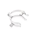 thumbnail image 3 of Unique Bargains Silver Tone Joint Clip Lab Clamp Mounting Clips for 29/32mm 29/42mm Glass Taper Joint Laboratory Tool, 3 of 4