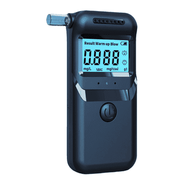 Testeur d'Alcool Portable de Qualité Professionnelle avec Écran LCD, Analyseur d'Alcool Personnel Haute Précision