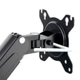 thumbnail image 4 of MotionGrey Dual Metal Computer Monitor Arm Stand Quick Release Vesa Mount Clamp Installation for up to 28-inch Screen for Desk - Black Arms, 4 of 8