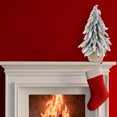 thumbnail image 2 of Sapin Avec Base En Toile De Jute (28 Cm) (Couvert De Neige), 2 of 3