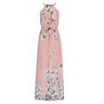 thumbnail image 4 of Birdeem Robes pour Femmes Dames Été Bohème Vacances à Bretelles Imprimé Robe Sans Manches, 4 of 10