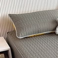 thumbnail image 3 of Cool Bed Sheet Set 200 in x 150 in Ice Silk Flat Sheet and 2 Pillowcases for Double Bed, 3 of 6