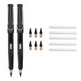 thumbnail image 2 of kurtrusly 24x Sketching Drawing Art Kit Carbon Rods Eternal Pencil for Artist Blending, 2 of 9