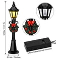 thumbnail image 2 of Dollhouse Streetlight 4 Pcs Christmas Mini Street Light Models Dollhouse Streetlight Miniature Village Pathway Lantern Post For DIY Micro Landscape Fairy Garden Accessories, 2 of 8
