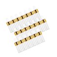 thumbnail image 1 of 20 Pieces Empty Glass Dropper Bottles Containers for Perfume Dropper Bottles Oils Liquids Gold 3ml, 1 of 8