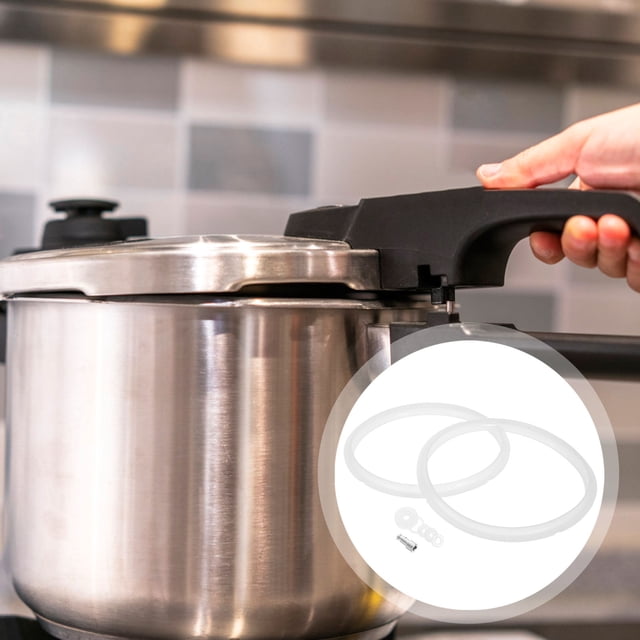 Raindrops Pressure Cooker Sealing Ring 1 Set Seal Ring for Electric Pressure Cookers Heat Resistant