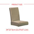 thumbnail image 2 of Elastic Dining Chair Cover Multicolor Wear-resistant  the Simple Style Recliner Slipcovers Home Supplies, 2 of 6