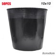 thumbnail image 2 of 50/100pcs Plastic Seedlings Starter Pot Plants Nursery Pots for Germination Seedling, 2 of 7