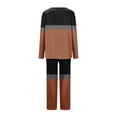 thumbnail image 5 of Birdeem Ensembles de Pyjama pour Femmes, Hauts et Pantalons Décontractés Unis, Manches 3/4, 5 of 5