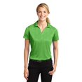 thumbnail image 2 of Sport-Tek Ladies Heather Contender Polo, Blue Wake Heather, XX-Large, 2 of 4