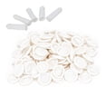 thumbnail image 2 of Finger Cover, White Waterproof Disposable Latex Finger Cots Convinient  For Women For Making Diy Jewelry For Nail Art For Men, 2 of 8