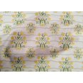 thumbnail image 5 of oneOone Cotton Cambric Yellow Fabric Block Craft Projects Decor Fabric Printed By The Yard 56 Inch Wide-WL, 5 of 5