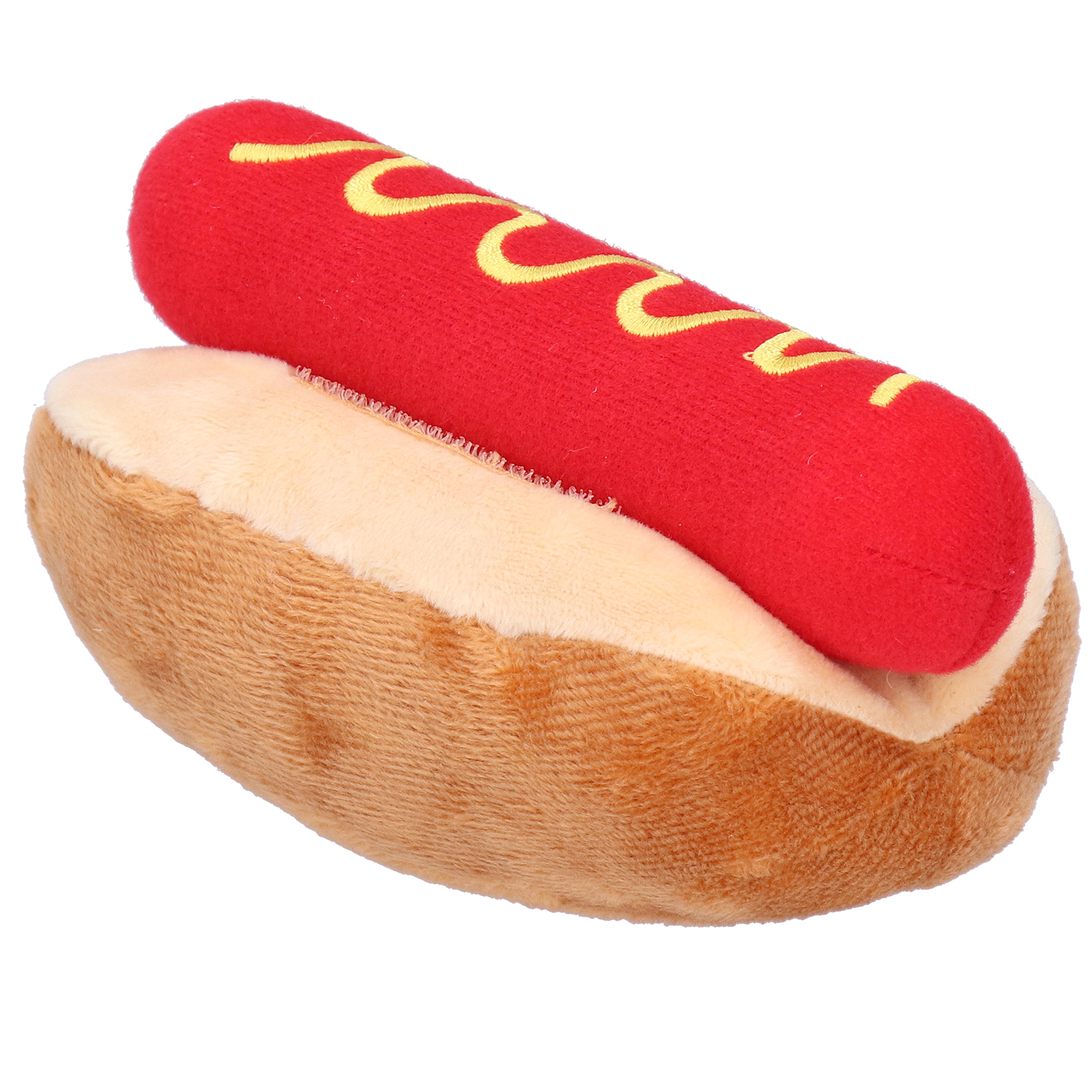 LYUMO Soft Plush Dog Toy Hot Dog Shape Detachable Sound Exquisite Doll Toys for Cats Dogs,Hot Dog Toy,Squeezable Plush Toys
