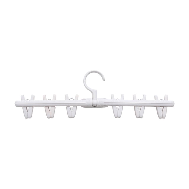 Dog Pillow Beds Multi-functional Folding Wall-hanging Clothes Rack Clothes Balcony Drying Artifacts Household Six Clip Underwear Socks Drying Hanging Racks