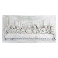 thumbnail image 1 of Design Toscano The Last Supper Religious Wall Frieze Sculpture, 58 cm, Polyresin, Antique Stone, 1 of 5