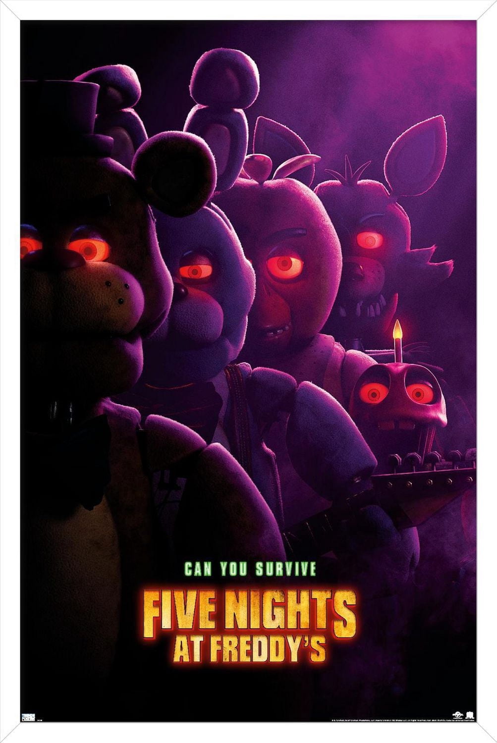 Cinq nuits au film Freddy - Teaser One Sheet