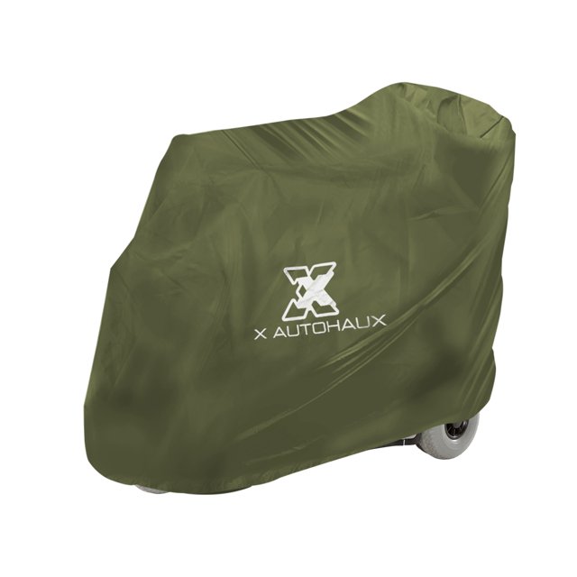 Unique Bargains 48"x22"x38" Motorbike Mobility Scooter Rainproof Cover Waterproof Rain Protection 210D Oxford Green