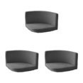 thumbnail image 3 of kurtrusly Trilateral Chair Covers Wide Application And Strong Elastic Chair Protection Made Easy Polyester Cover Chairs Decoration darkgray 3Set, 3 of 6