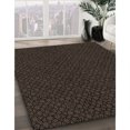 thumbnail image 3 of Ahgly Company Machine Washable Indoor Rectangle Transitional Dark Brown Area Rugs, 7' x 10', 3 of 7