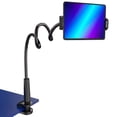 thumbnail image 1 of Gooseneck Tablet Holder Stand for Bed, 360° Adjustable Arm Mount for iPad Pro/Air/Mini, Kindle Fire, Galaxy Tabs, 4.7"-13.5" Tablets, 1 of 8