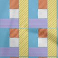 thumbnail image 1 of oneOone Polyester Spandex Light Blue Fabric Geometrical Sewing Craft Projects Fabric Prints By Yard 56 Inch Wide, 1 of 4