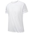 thumbnail image 1 of Birdeem Chemises pour Hommes T-Shirt d'Été Uni Décontracté à Manches Courtes Col Rond, 1 of 10