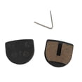 thumbnail image 1 of ZLight Bike Brake Pads Disc Parts Bicycles Accessory Bike Component Semi-Metallic Cycling Braking Pad for Repair Maintenance Type 25 1Set, 1 of 6