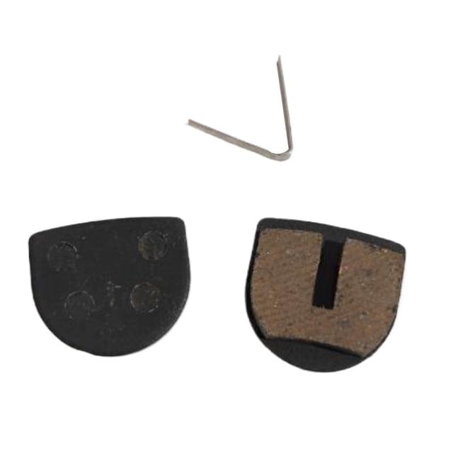 ZLight Bike Brake Pads Disc Parts Bicycles Accessory Bike Component Semi-Metallic Cycling Braking Pad for Repair Maintenance Type 25 1Set