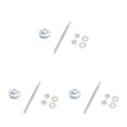 thumbnail image 3 of Ruiboury Lightweight Hood Lock For Car Modification Security Sleek Affordable Electroplated silver DP17-25 3Set, 3 of 6